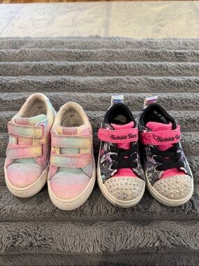 Kids' Light-Up Sneakers - Pink & Multi